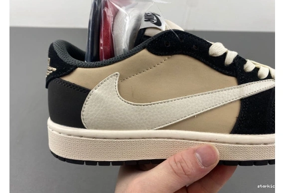 1 SP Travis Low Jordan Retro Scott OG Brown DM7866-201 0801